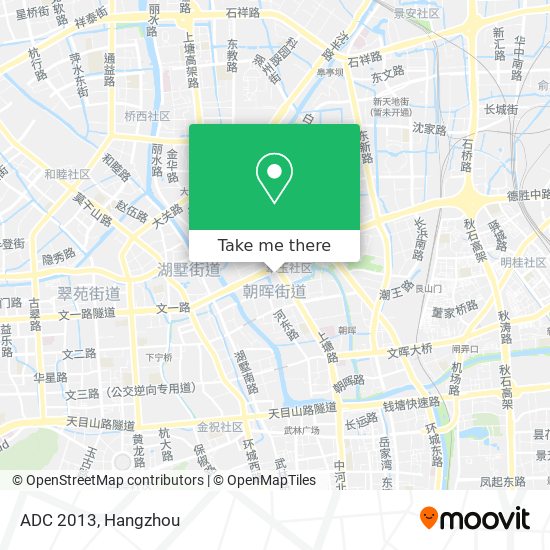 ADC 2013 map