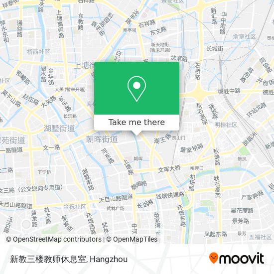 新教三楼教师休息室 map