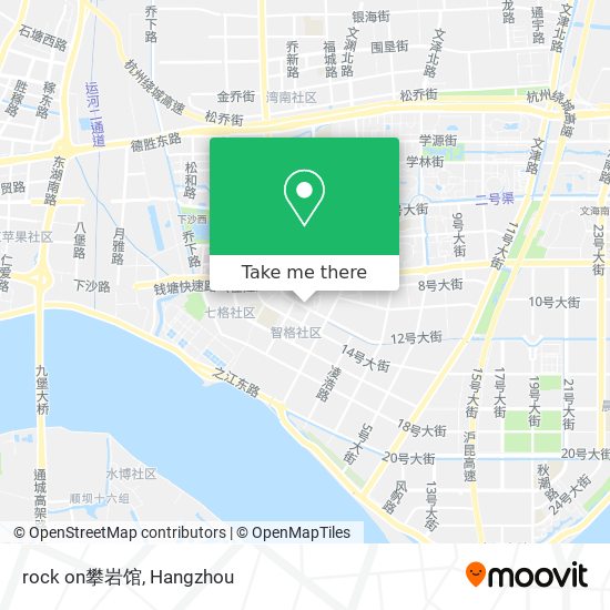 rock on攀岩馆 map