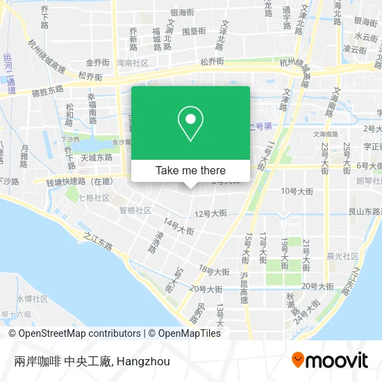 兩岸咖啡 中央工廠 map