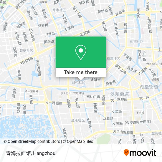 青海拉面馆 map