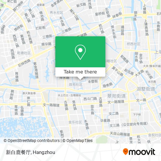新白鹿餐厅 map