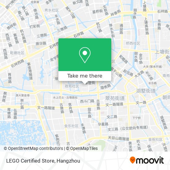 LEGO Certified  Store map
