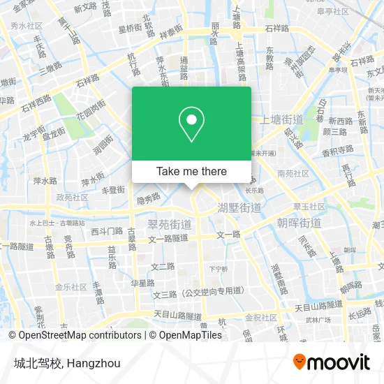 城北驾校 map