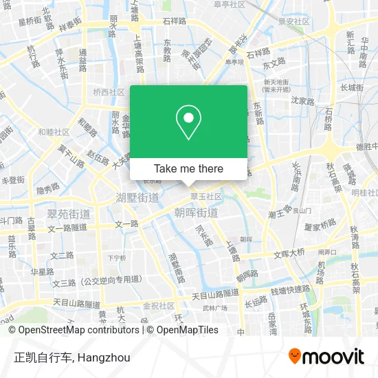 正凯自行车 map