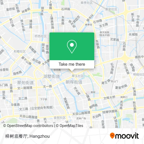 樟树底餐厅 map