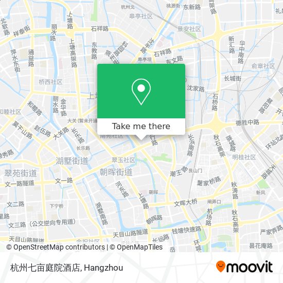 杭州七亩庭院酒店 map