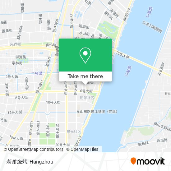 老谢烧烤 map