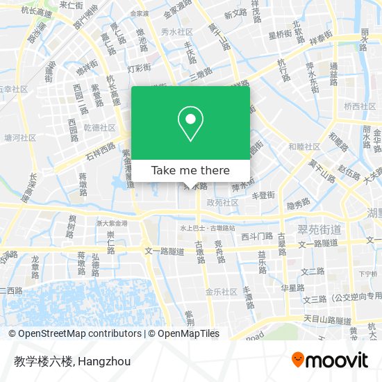 教学楼六楼 map
