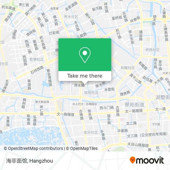 海菲面馆 map