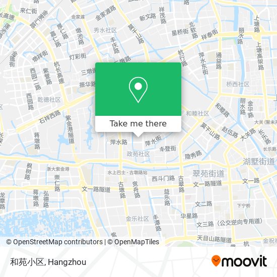 和苑小区 map