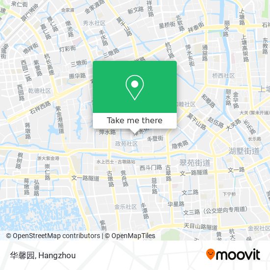 华馨园 map