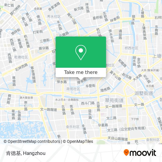 肯德基 map