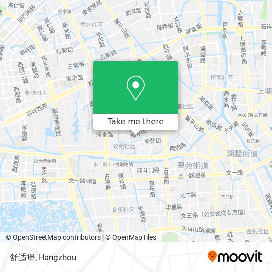 舒适堡 map