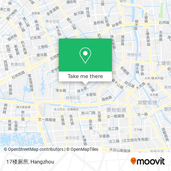 17楼厕所 map