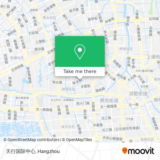 天行国际中心 map