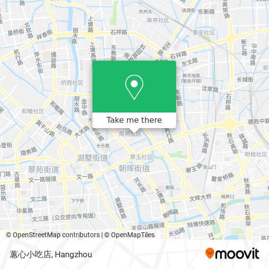 蕙心小吃店 map