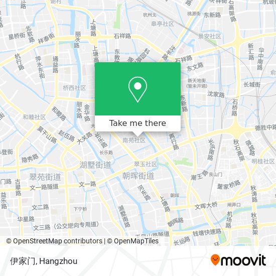 伊家门 map
