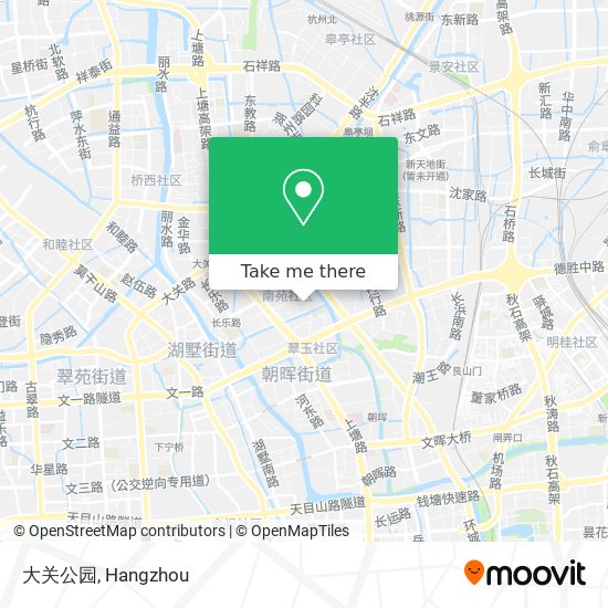 大关公园 map