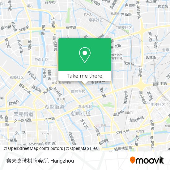 鑫来桌球棋牌会所 map