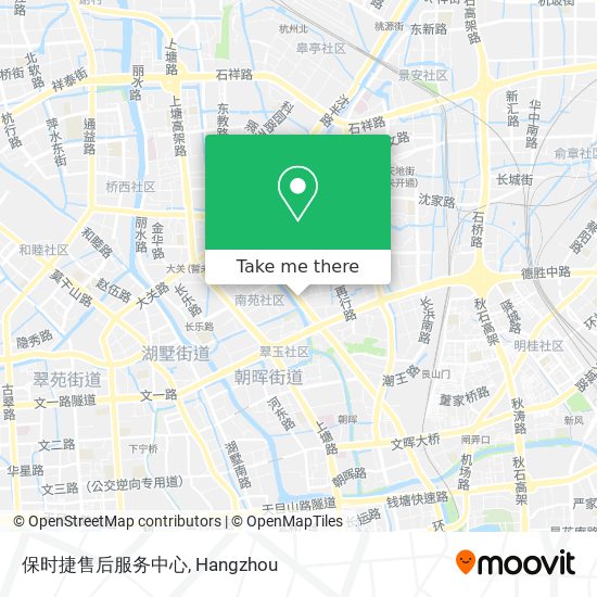 保时捷售后服务中心 map