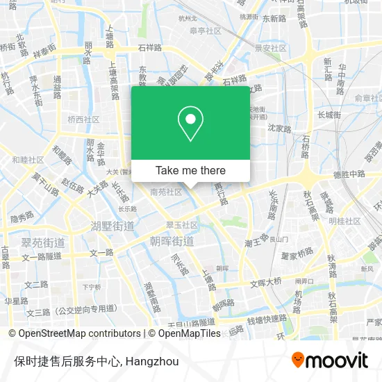 保时捷售后服务中心 map