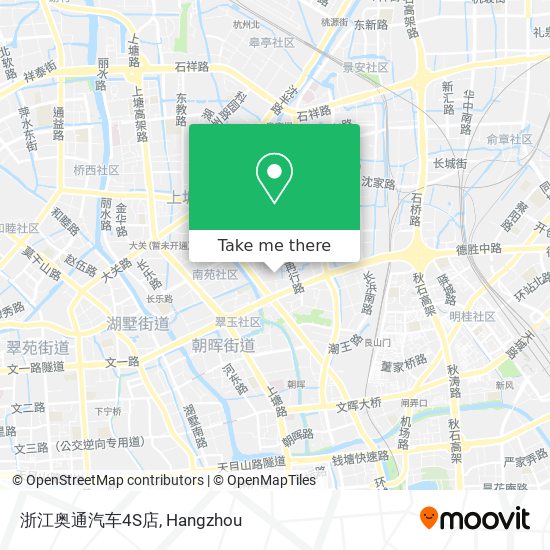 浙江奥通汽车4S店 map
