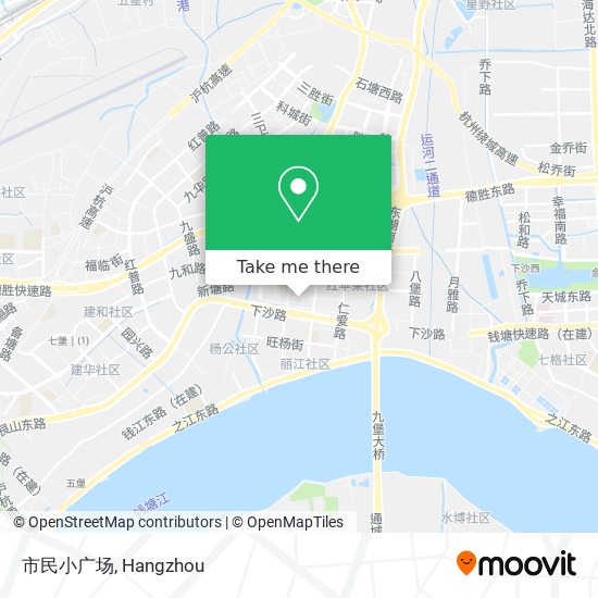 市民小广场 map