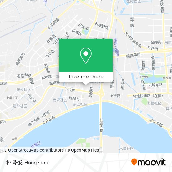 排骨饭 map