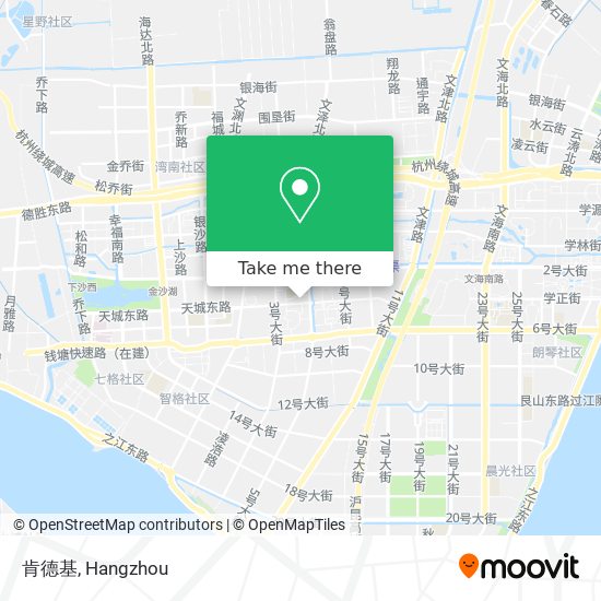 肯德基 map