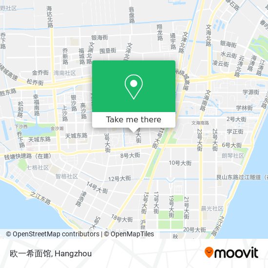 欧一希面馆 map