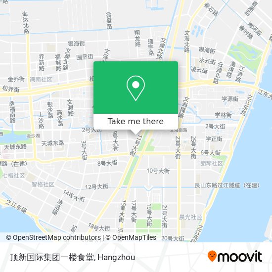 顶新国际集团一楼食堂 map
