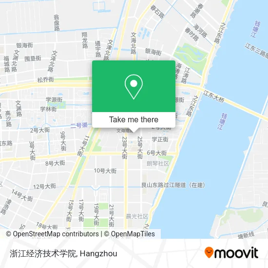 浙江经济技术学院 map