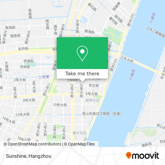 Sunshine map