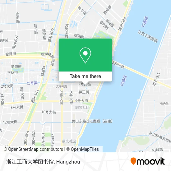 浙江工商大学图书馆 map