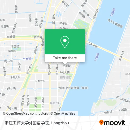 浙江工商大学外国语学院 map