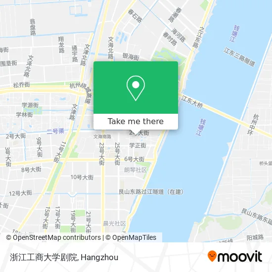 浙江工商大学剧院 map