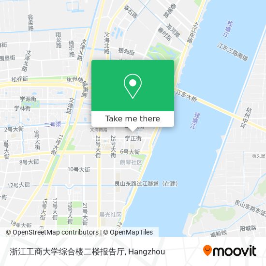 浙江工商大学综合楼二楼报告厅 map