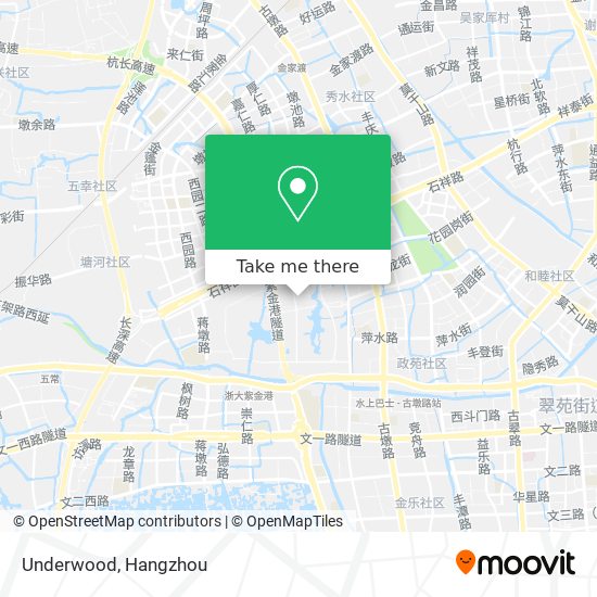 Underwood map