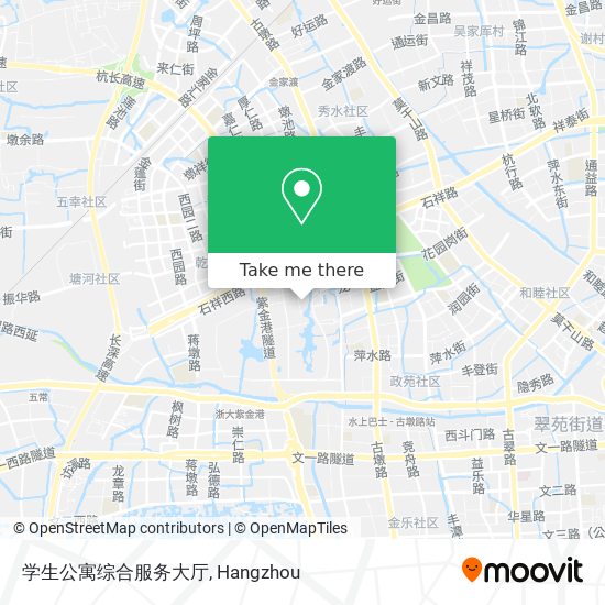 学生公寓综合服务大厅 map