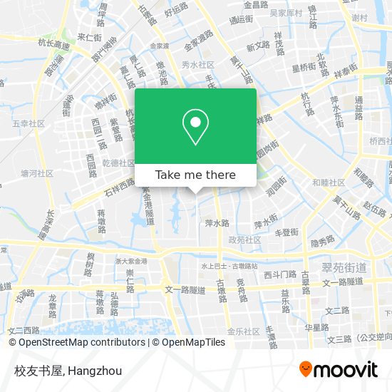 校友书屋 map