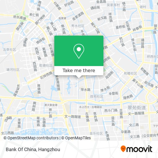 Bank Of China map