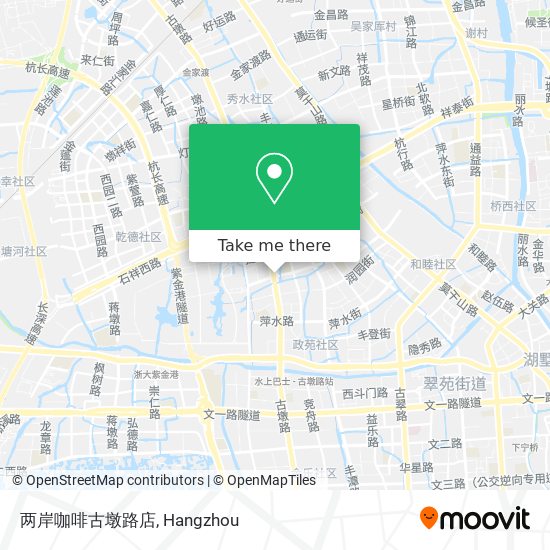 两岸咖啡古墩路店 map