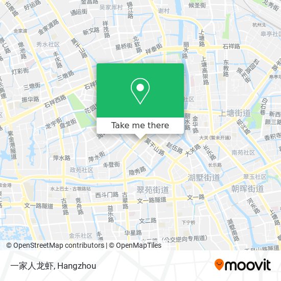 一家人龙虾 map