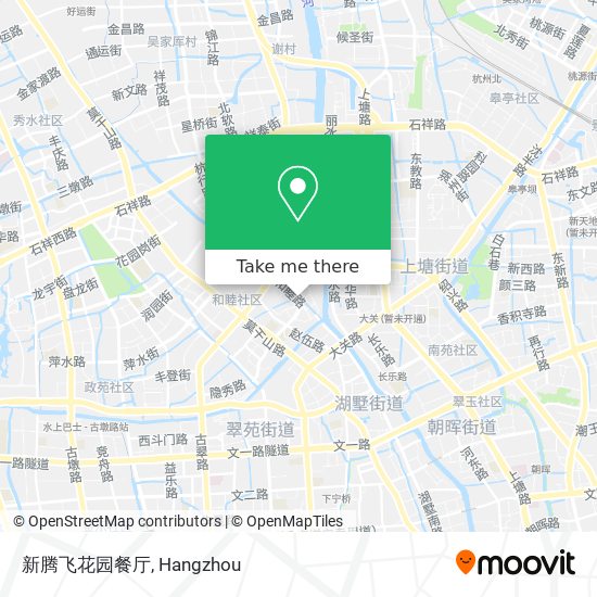 新腾飞花园餐厅 map
