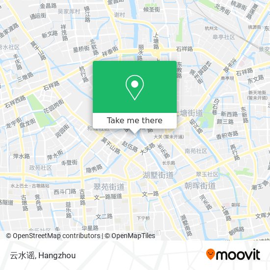 云水谣 map