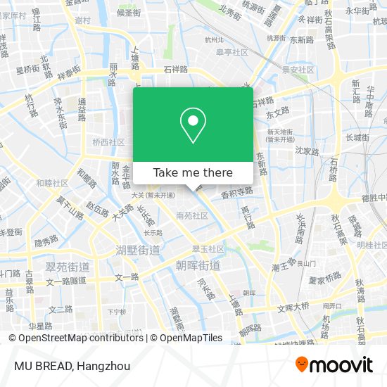 MU BREAD map