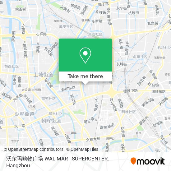 沃尔玛购物广场 WAL MART SUPERCENTER map