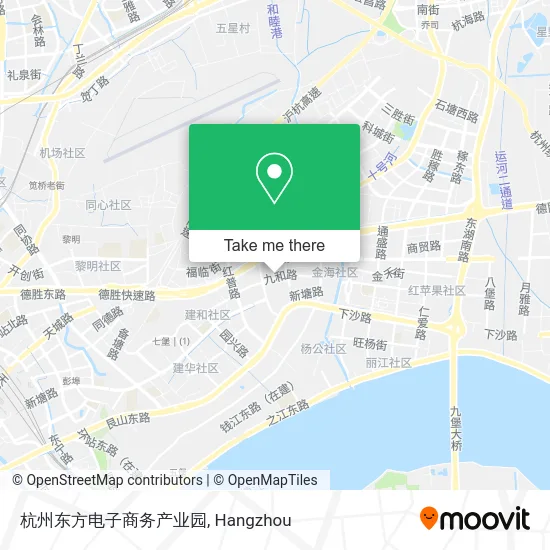 杭州东方电子商务产业园 map