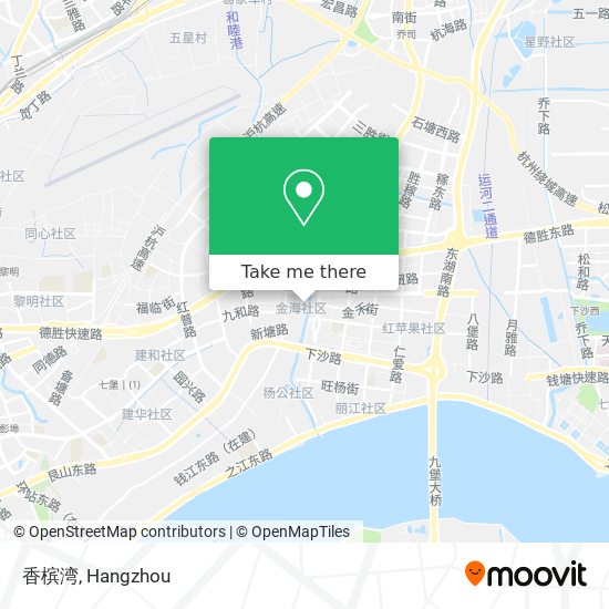 香槟湾 map
